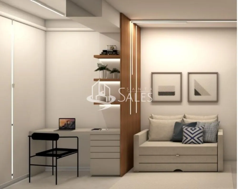 Apartamento, 1 quarto, 33 m² - Foto 2