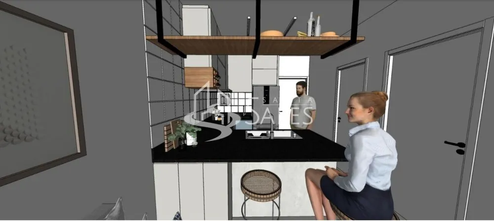Apartamento, 1 quarto, 33 m² - Foto 5