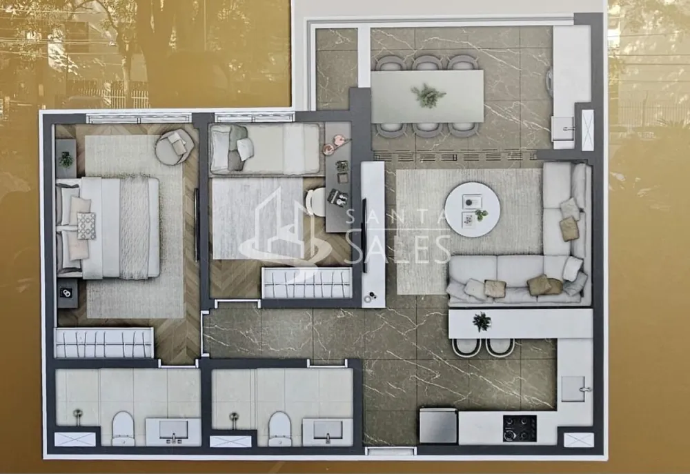 Apartamento, 2 quartos, 65 m² - Foto 12