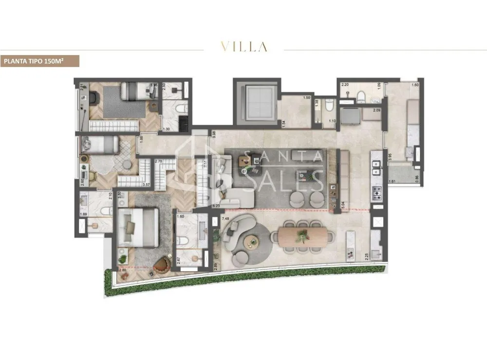 Apartamento, 4 quartos, 150 m² - Foto 16