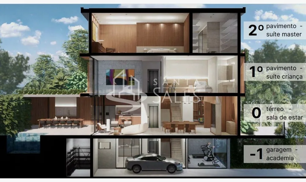Sobrado, 3 quartos, 364 m² - Foto 4