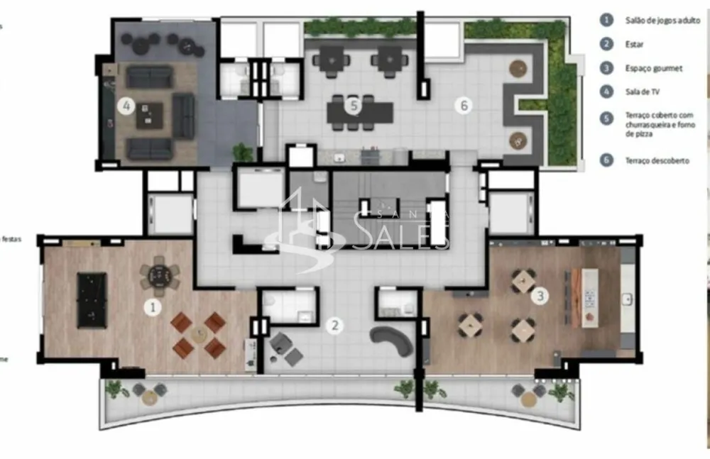 Apartamento, 1 quarto, 49 m² - Foto 6