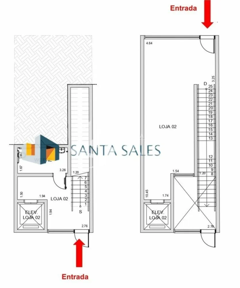 Loja-Salão, 78 m² - Foto 5