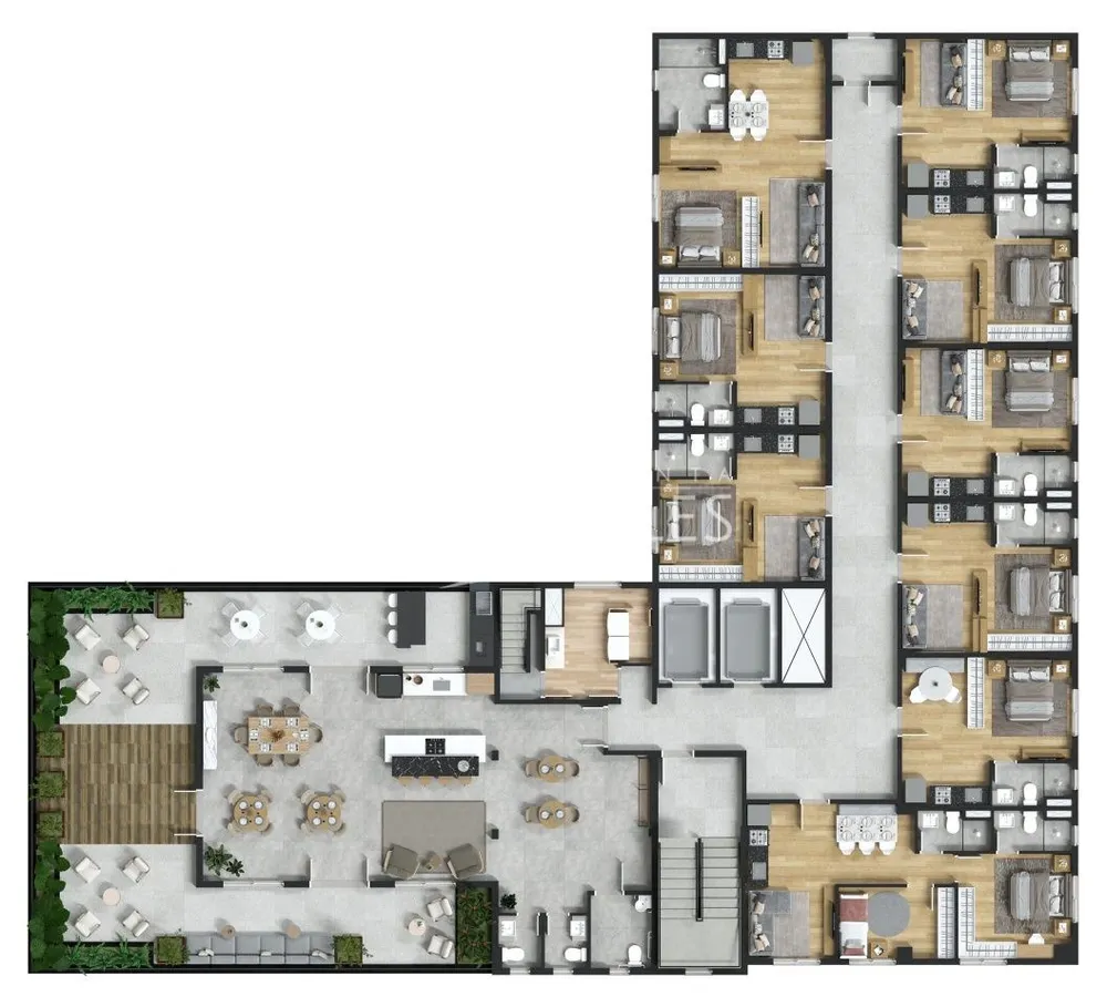 Apartamento, 1 quarto, 48 m² - Foto 14