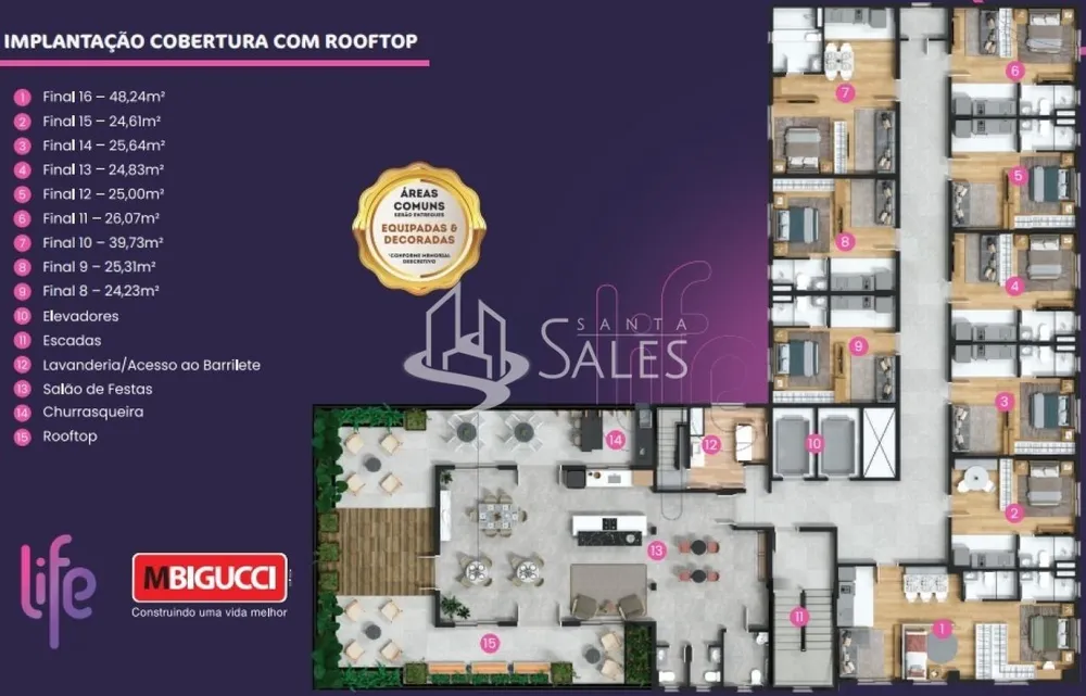 Apartamento, 1 quarto, 48 m² - Foto 15