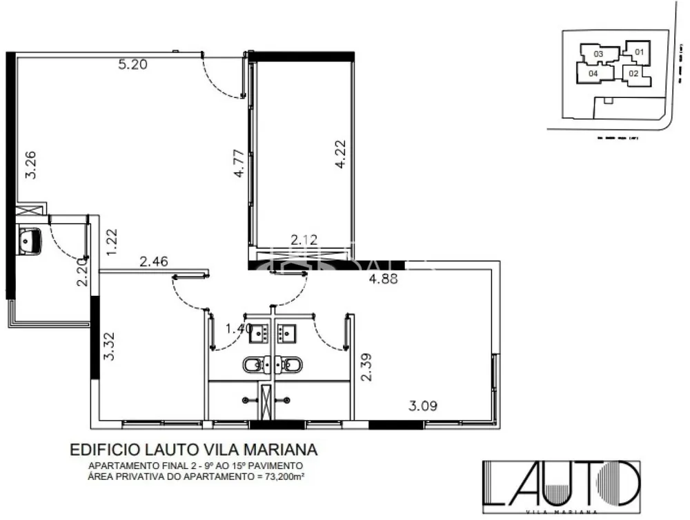 Apartamento, 2 quartos, 75 m² - Foto 5