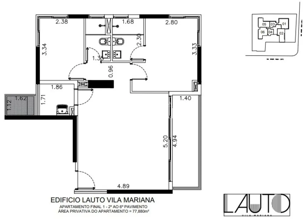 Apartamento, 2 quartos, 75 m² - Foto 7