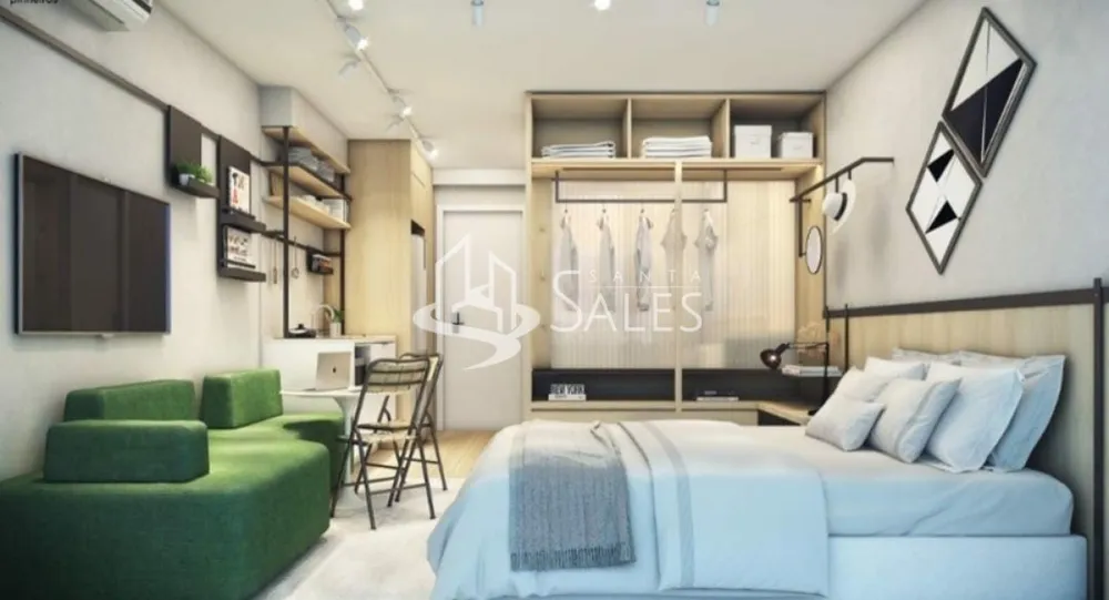 Apartamento, 1 quarto, 25 m² - Foto 1