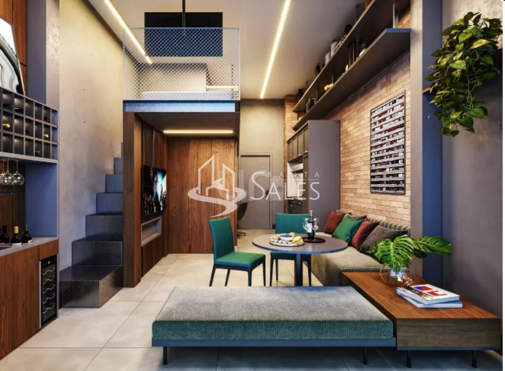 Apartamento, 1 quarto, 27 m² - Foto 1
