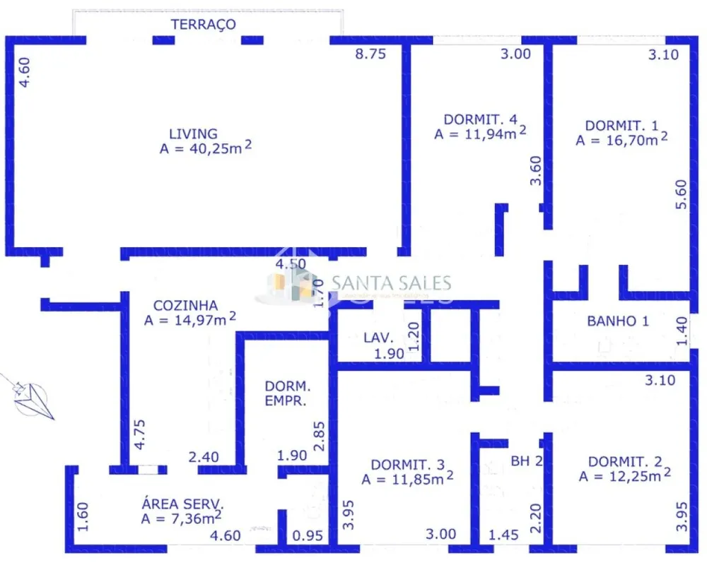 Apartamento, 3 quartos, 168 m² - Foto 15