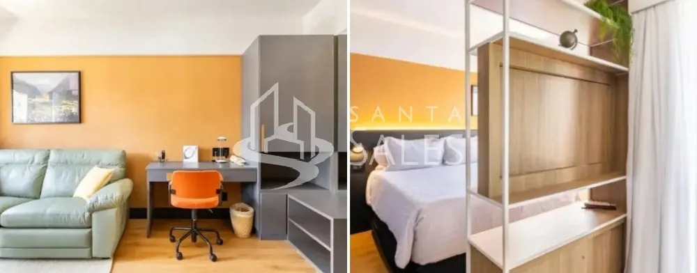 Flat/Apart Hotel, 1 quarto, 30 m² - Foto 3