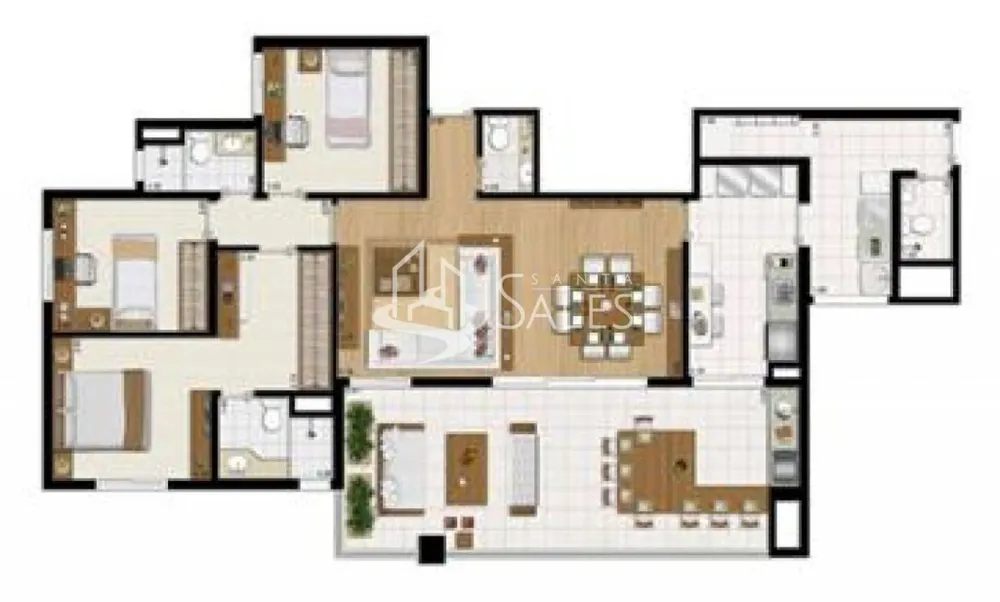 Apartamento, 3 quartos, 130 m² - Foto 14
