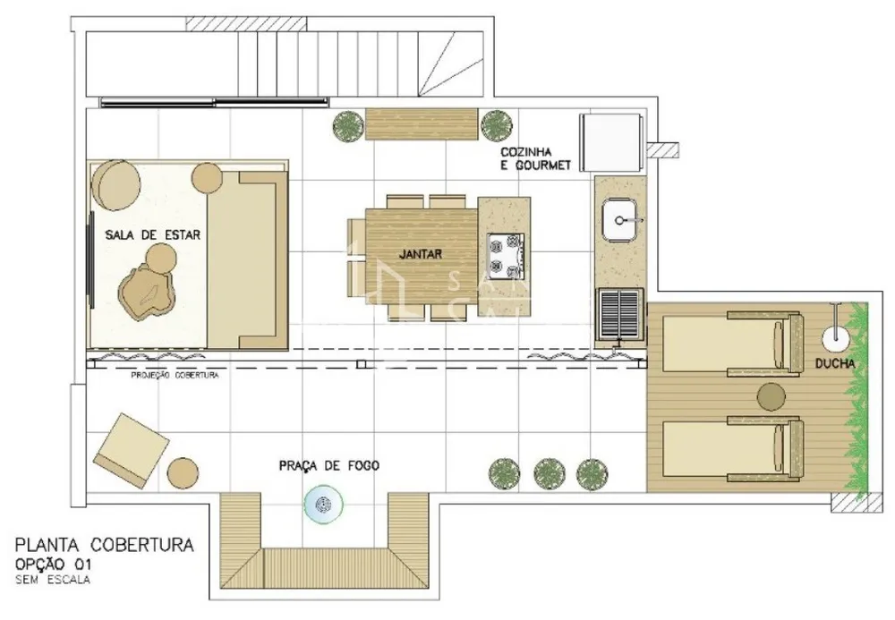 Cobertura, 2 quartos, 120 m² - Foto 3
