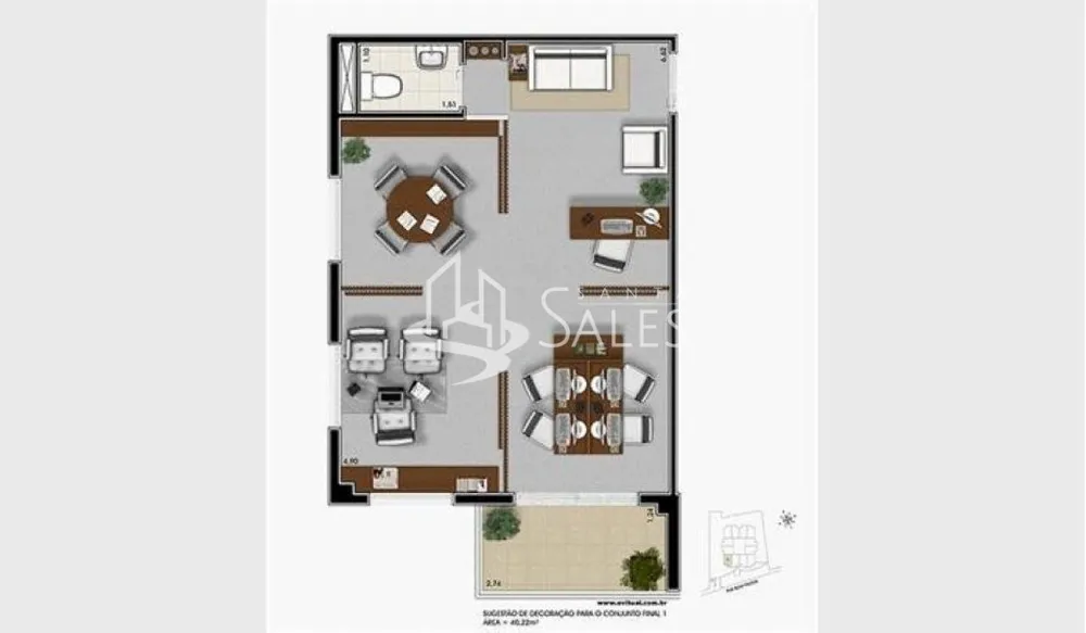 Imóvel Comercial, 220 m² - Foto 1