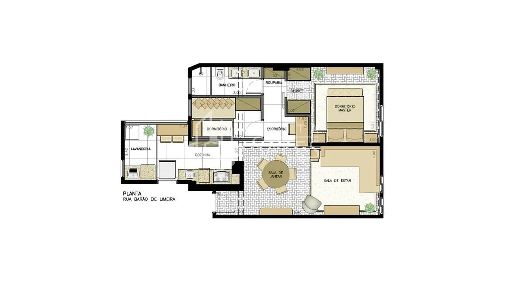 Apartamento, 1 quarto, 68 m² - Foto 14