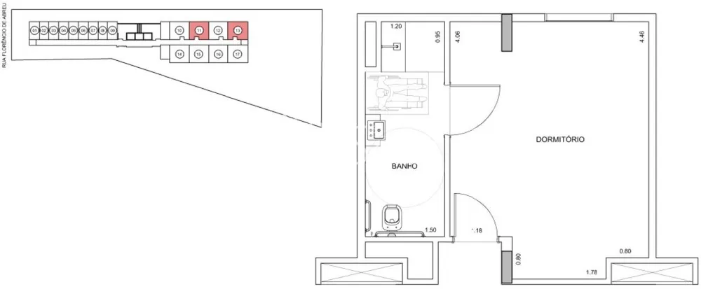 Apartamento, 1 quarto, 25 m² - Foto 1