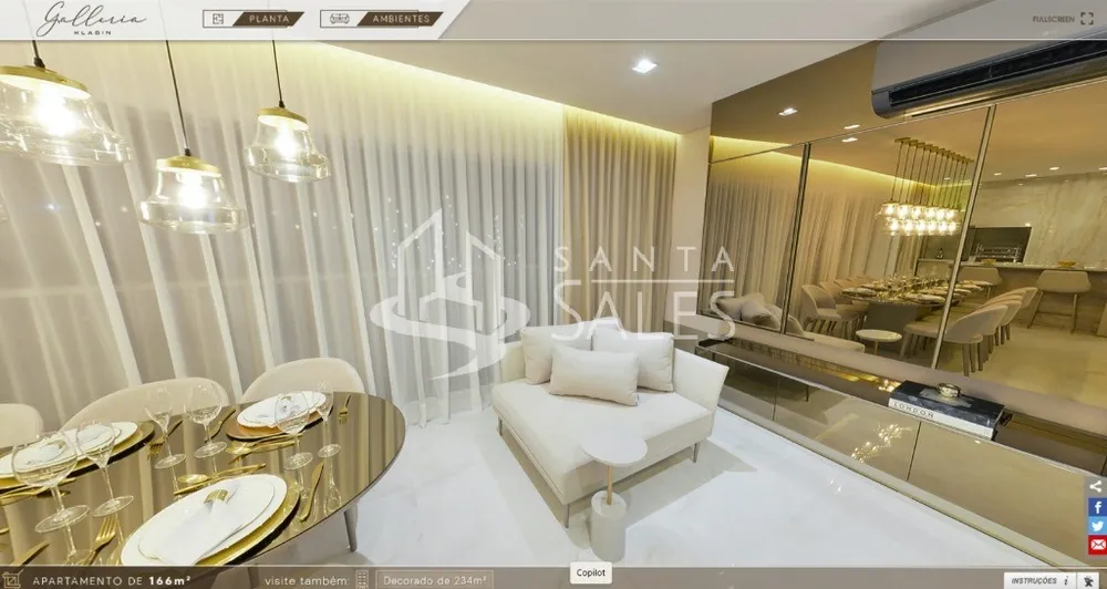 Apartamento, 3 quartos, 166 m² - Foto 1