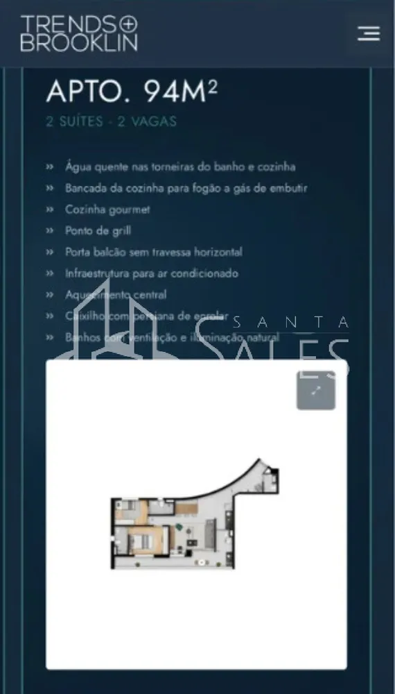Apartamento, 2 quartos, 94 m² - Foto 12