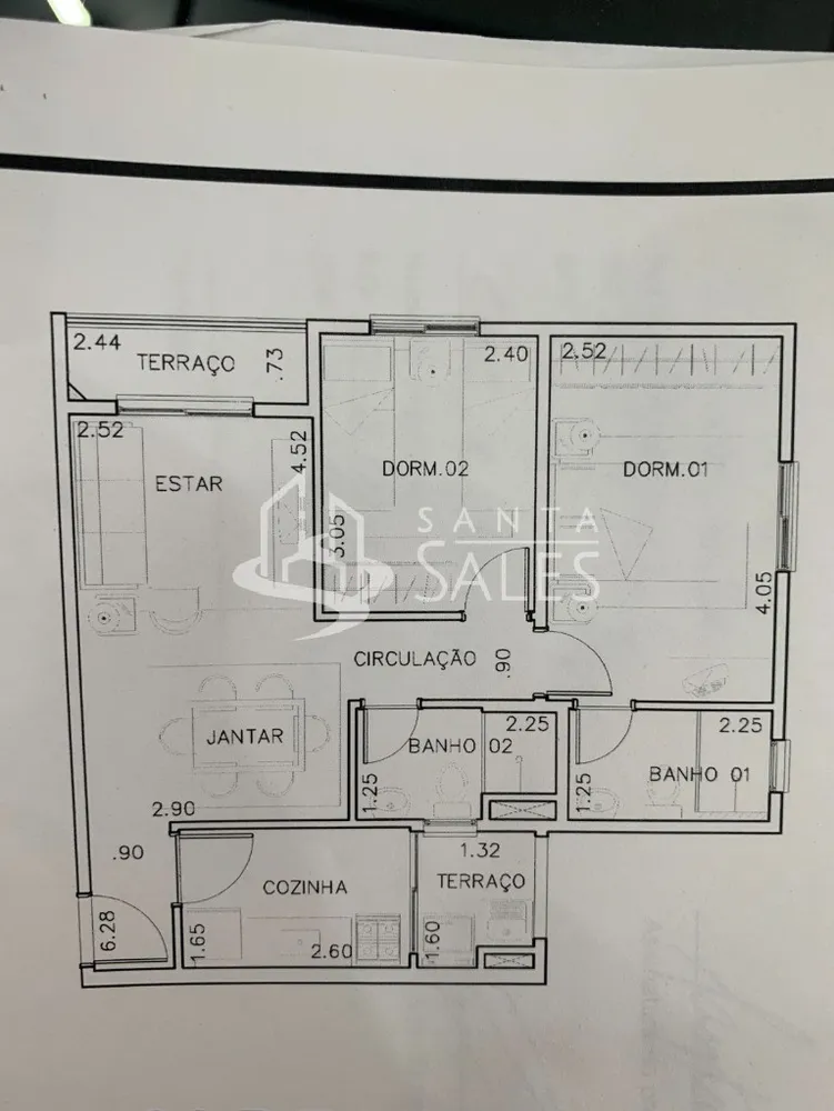 Apartamento, 2 quartos, 52 m² - Foto 8