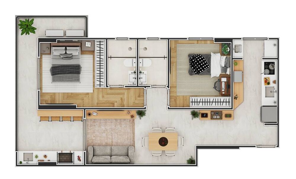Apartamento, 2 quartos, 72 m² - Foto 26