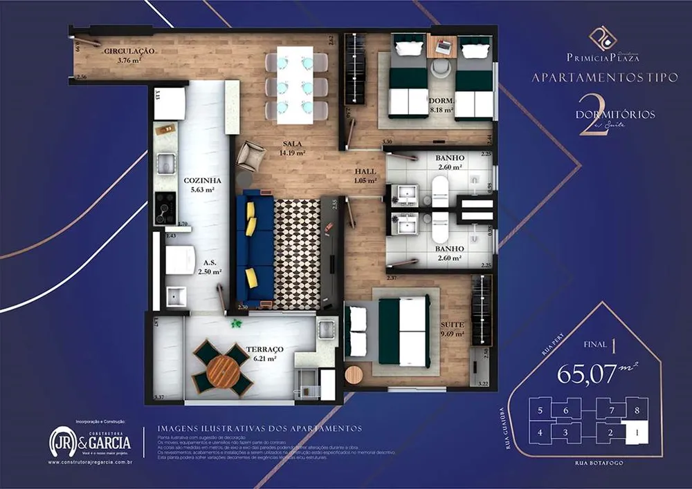 Apartamento, 2 quartos, 65 m² - Foto 12
