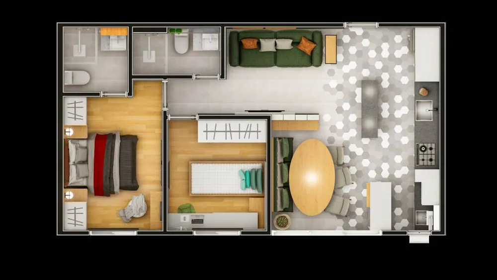 Apartamento, 2 quartos, 55 m² - Foto 8