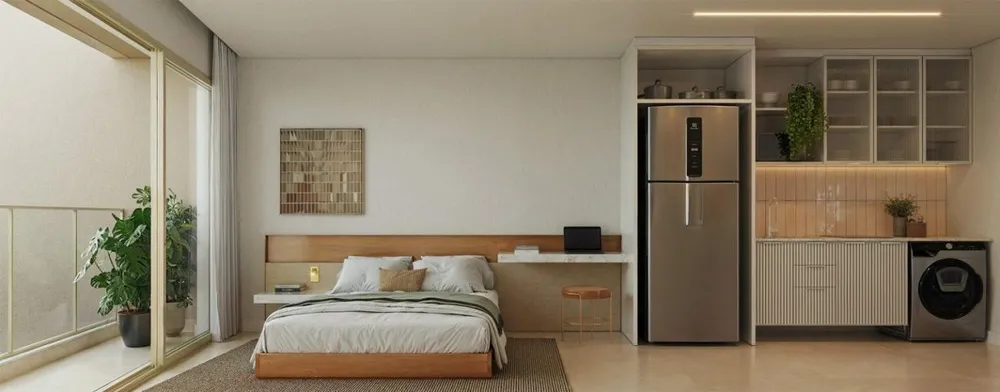 Apartamento, 1 quarto, 33 m² - Foto 11