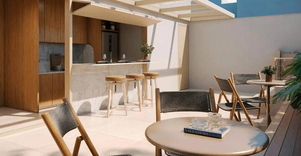 Apartamento, 2 quartos, 29 m² - Foto 2