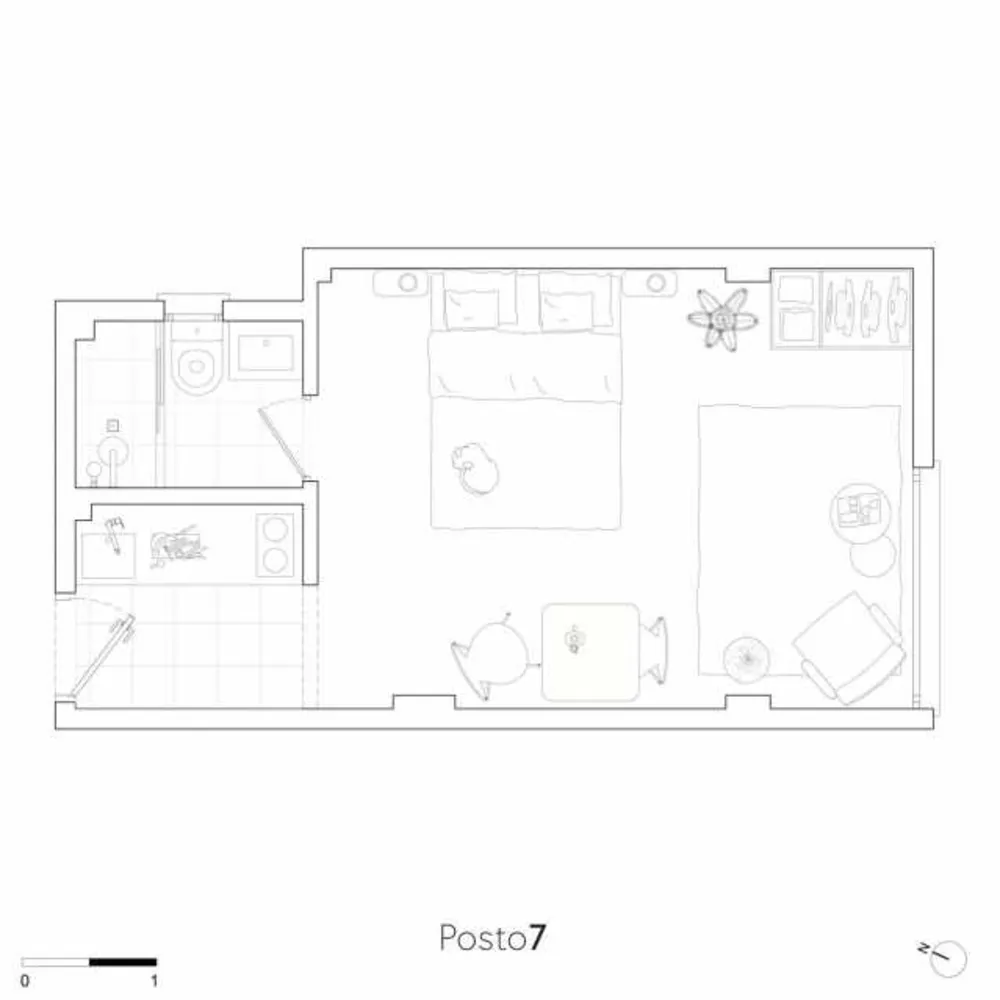 Kitnet-Studio, 22 m² - Foto 9