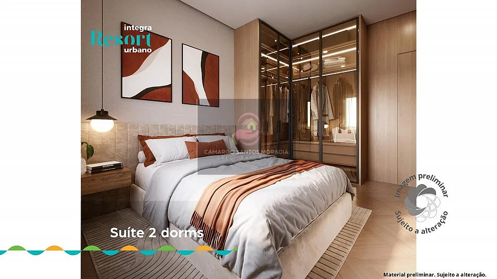 Apartamento, 2 quartos, 46 m² - Foto 1