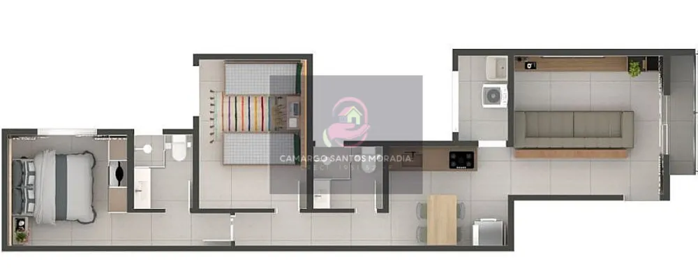 Apartamento, 2 quartos, 72 m² - Foto 7