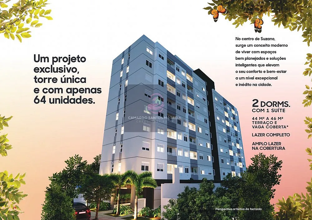 Apartamento, 2 quartos, 45 m² - Foto 1