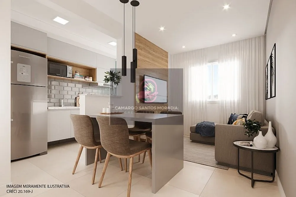 Apartamento, 2 quartos, 46 m² - Foto 1