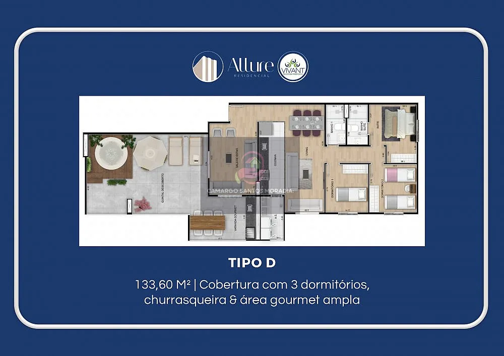 Apartamento, 2 quartos, 66 m² - Foto 5