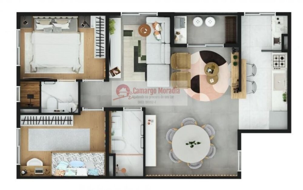 Apartamento, 3 quartos, 65 m² - Foto 11