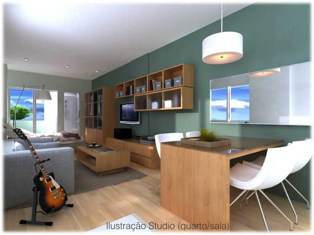 Kitnet-Studio, 35 m² - Foto 1