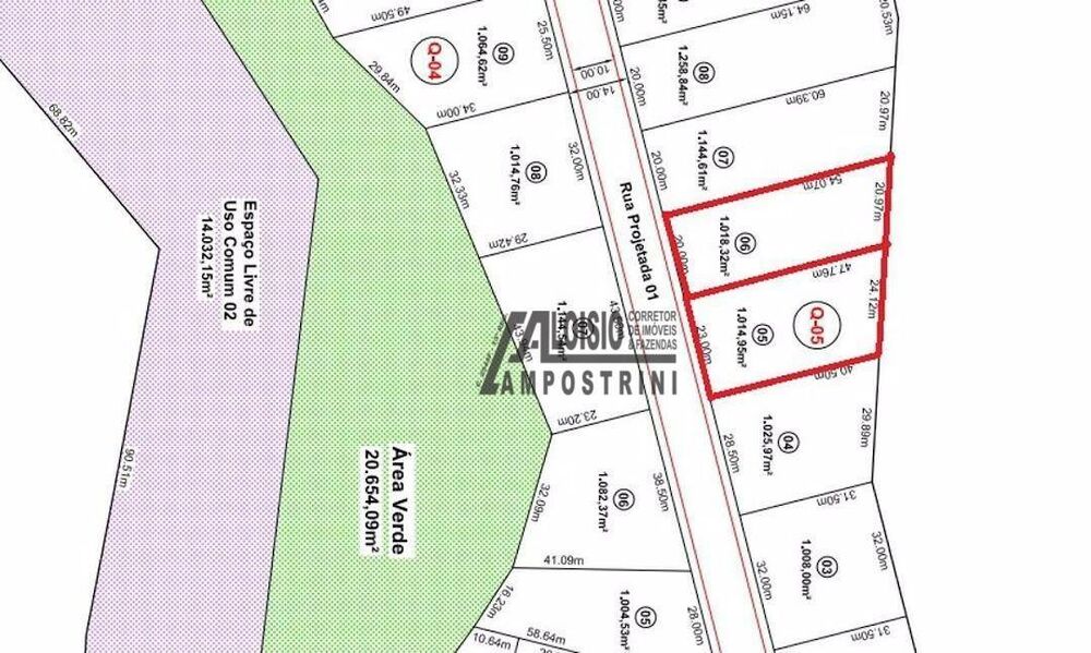 Terreno, 1014 m² - Foto 1