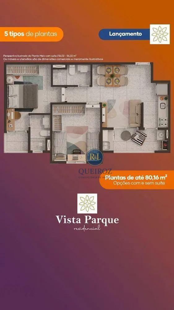 Apartamento, 2 quartos, 51 m² - Foto 7