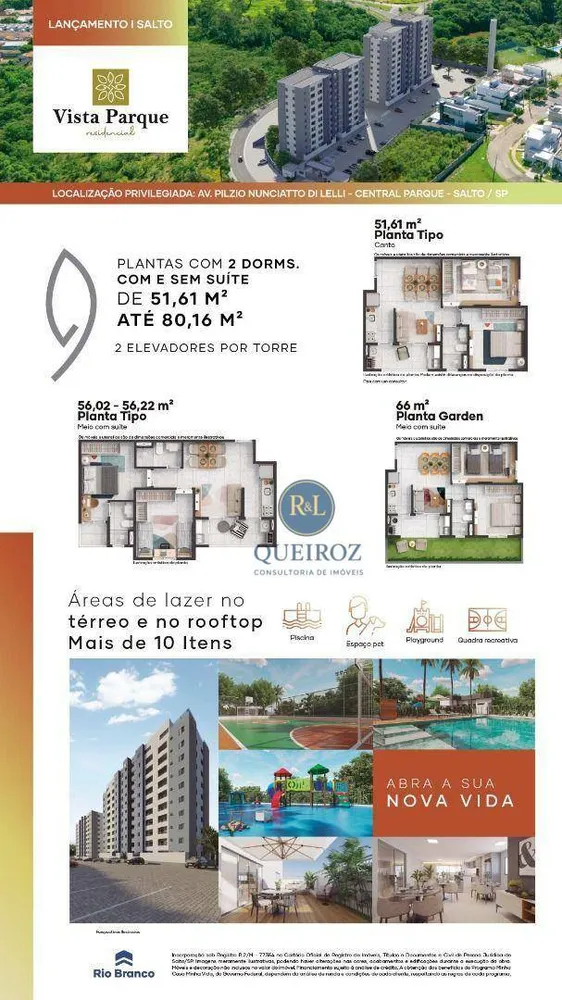 Apartamento, 2 quartos, 51 m² - Foto 6