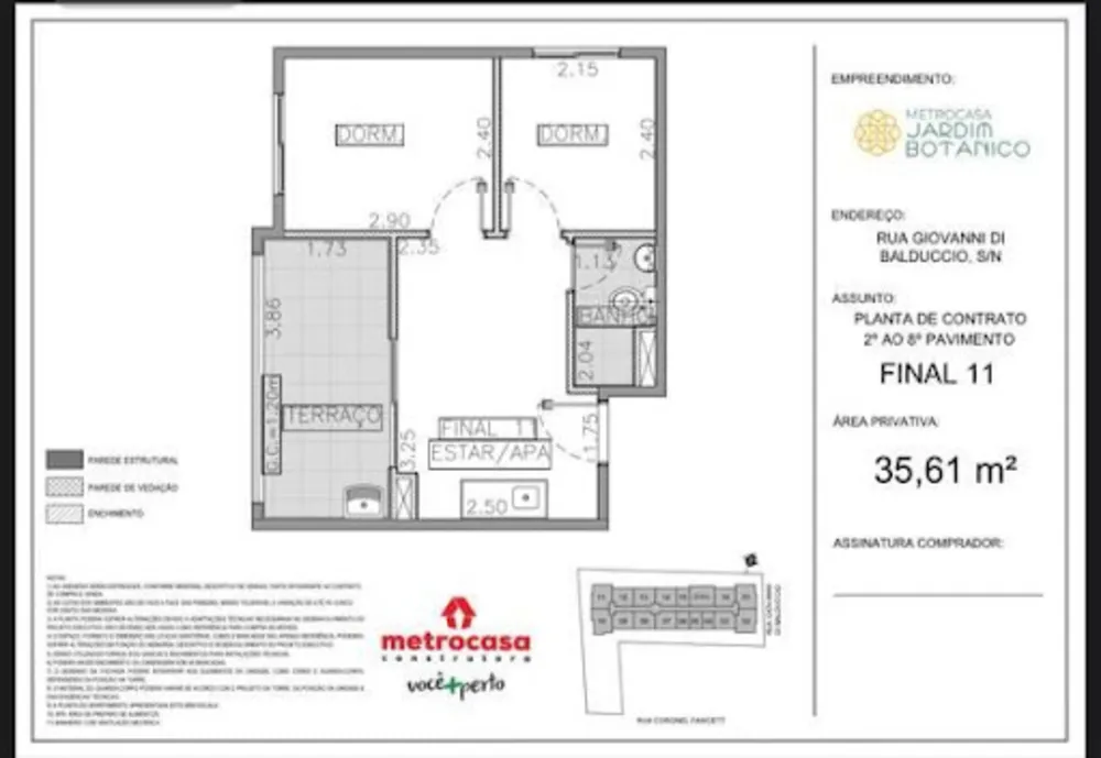 Apartamento, 2 quartos, 35 m² - Foto 6