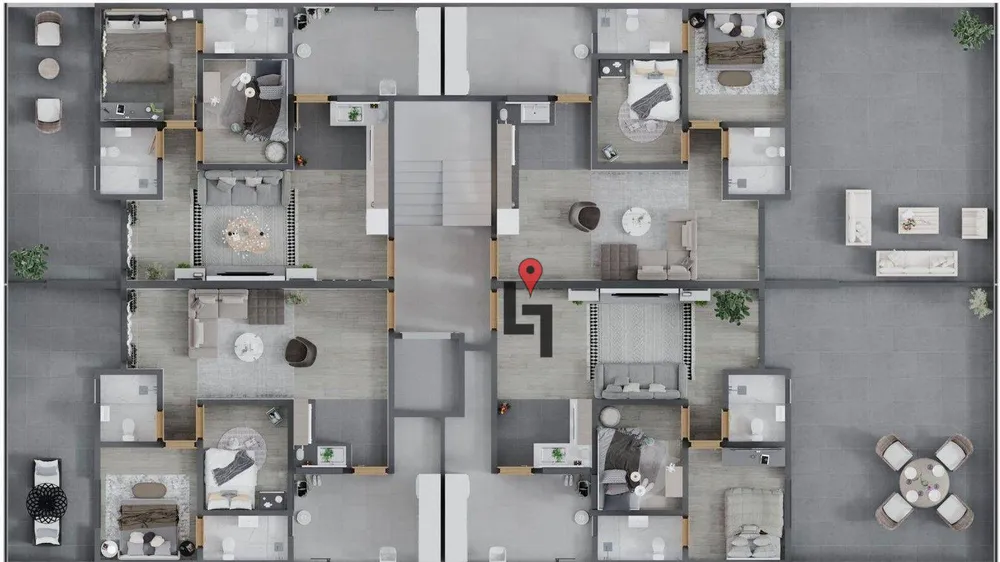 Cobertura, 2 quartos, 97 m² - Foto 1