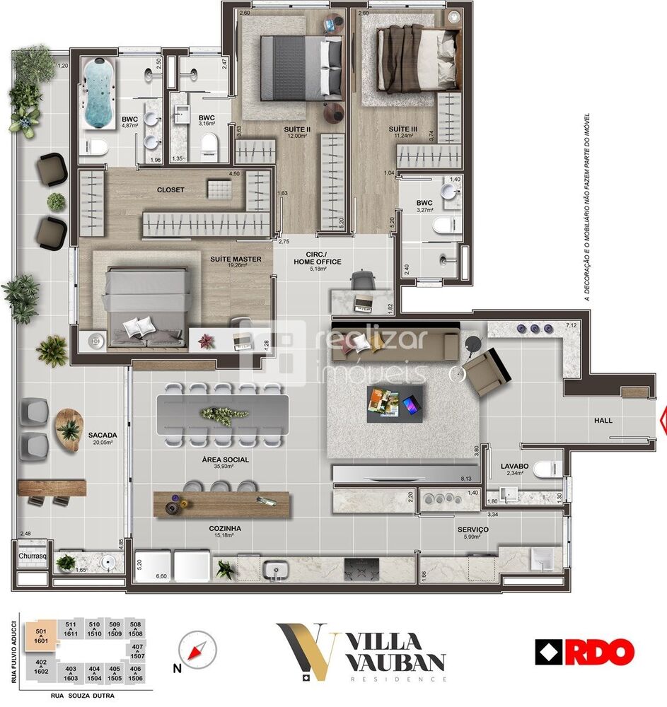 Apartamento, 3 quartos, 159 m² - Foto 1