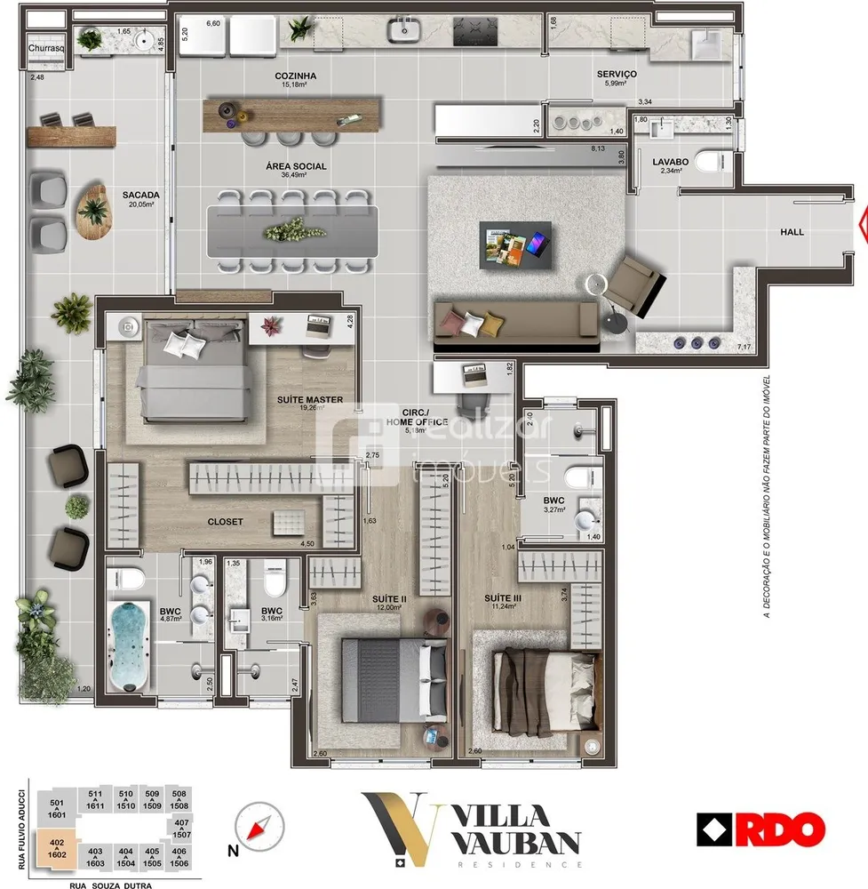 Apartamento, 3 quartos, 159 m² - Foto 23