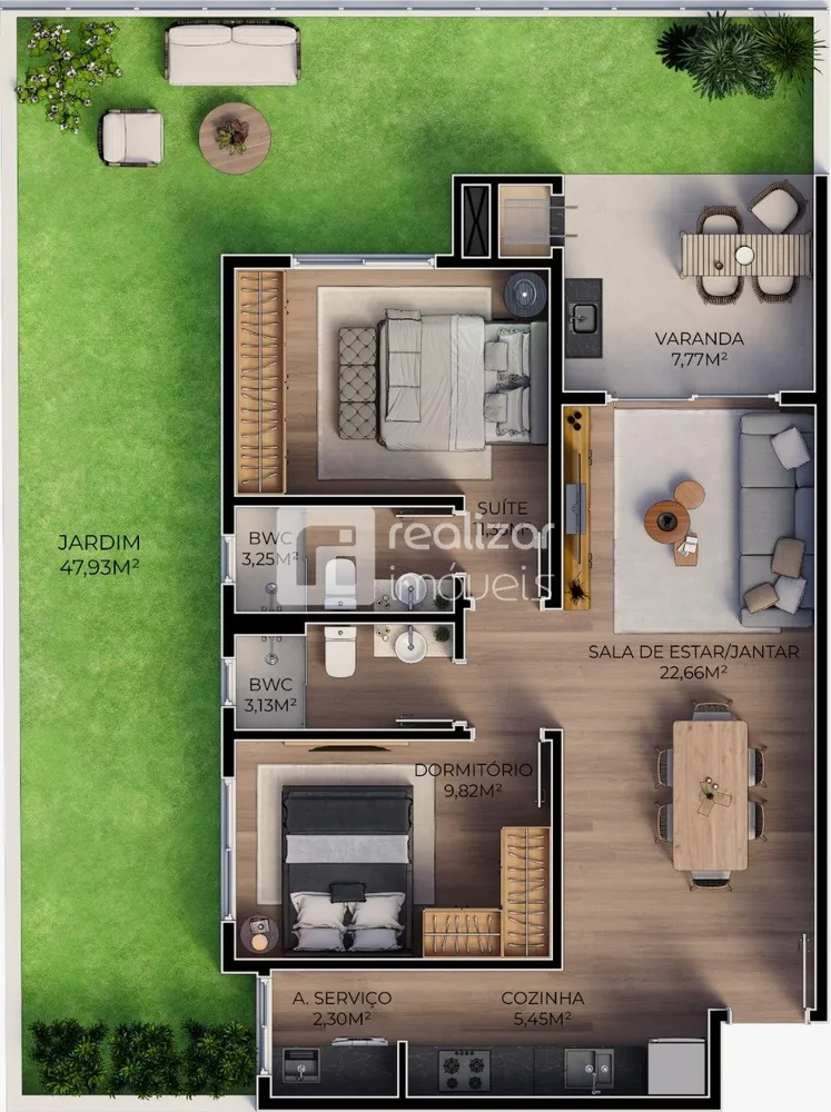 Apartamento, 2 quartos, 125 m² - Foto 17