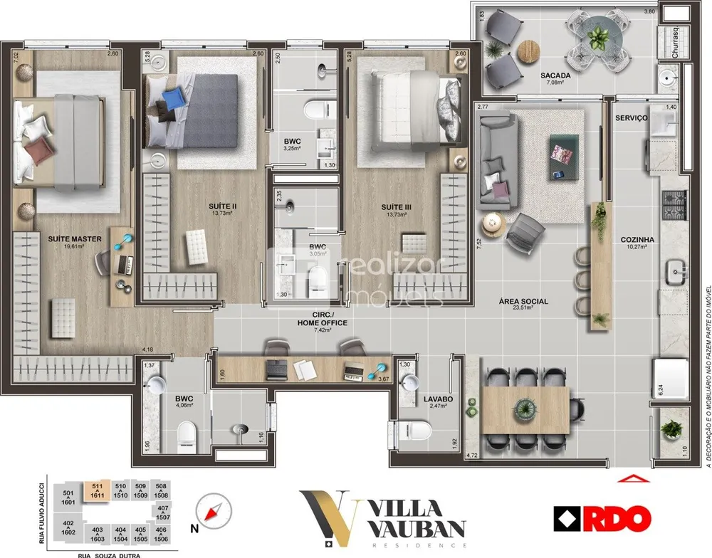 Apartamento, 3 quartos, 125 m² - Foto 16