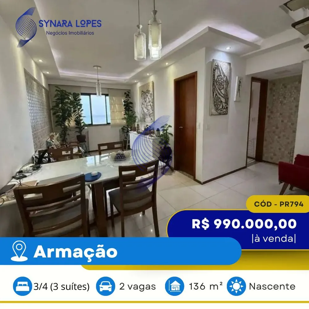Cobertura, 3 quartos, 136 m² - Foto 1