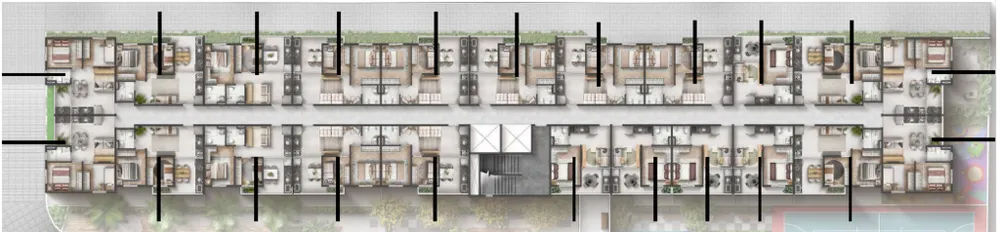 Apartamento, 1 quarto, 41004200 m² - Foto 28