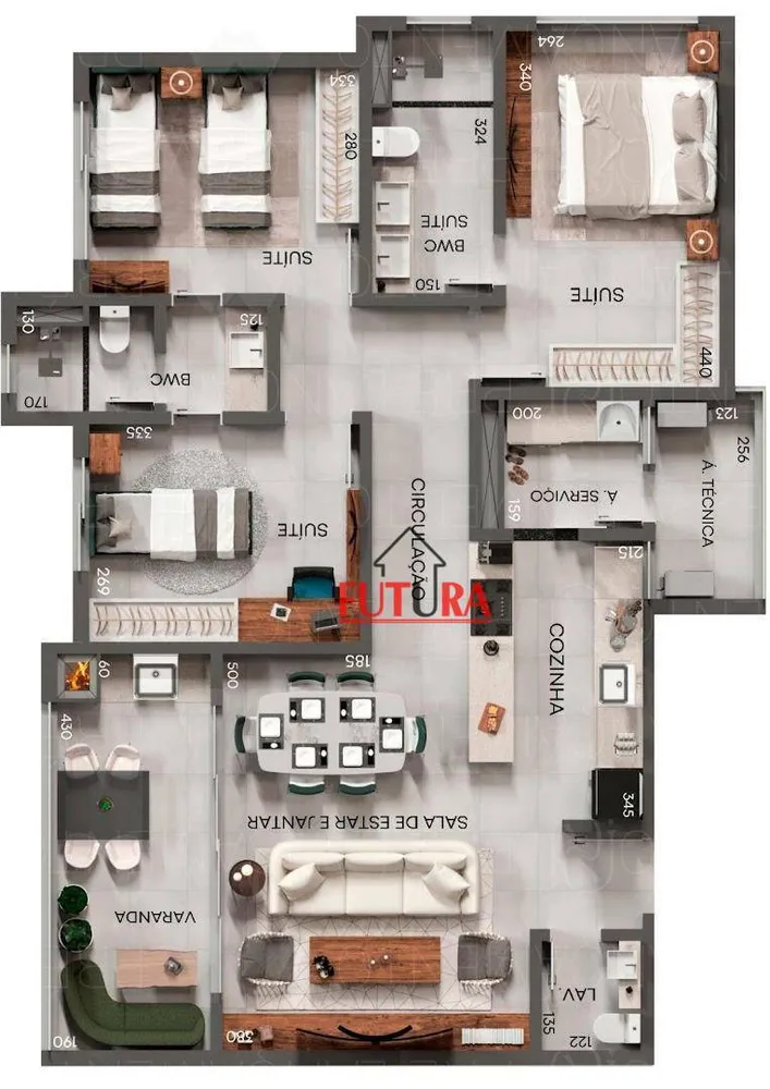 Apartamento, 2 quartos, 76 m² - Foto 24