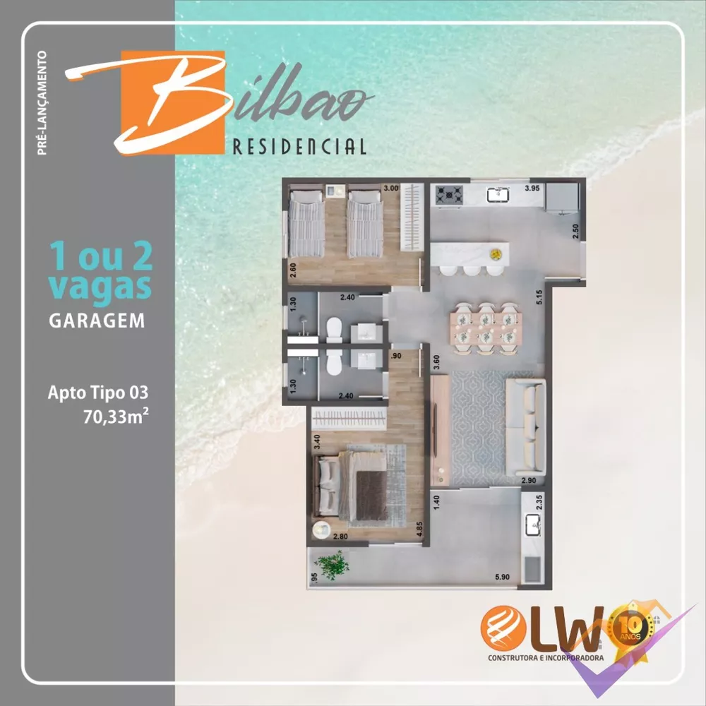 Apartamento, 1 quarto, 44 m² - Foto 4