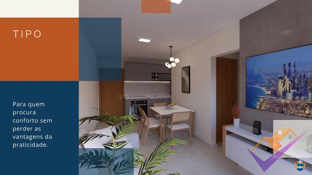 Apartamento, 2 quartos, 58 m² - Foto 1